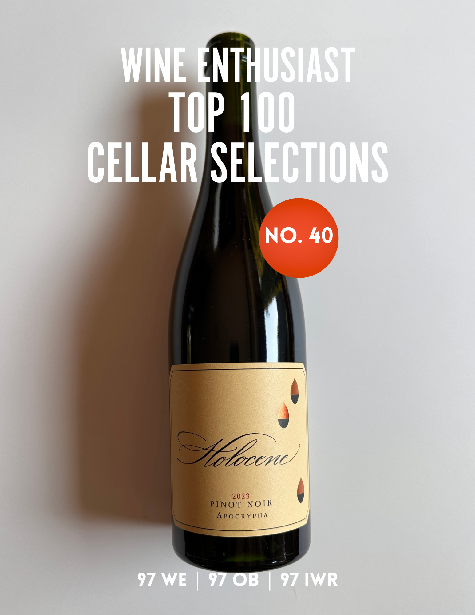 2023 Holocene "Apocrypha" Pinot Noir