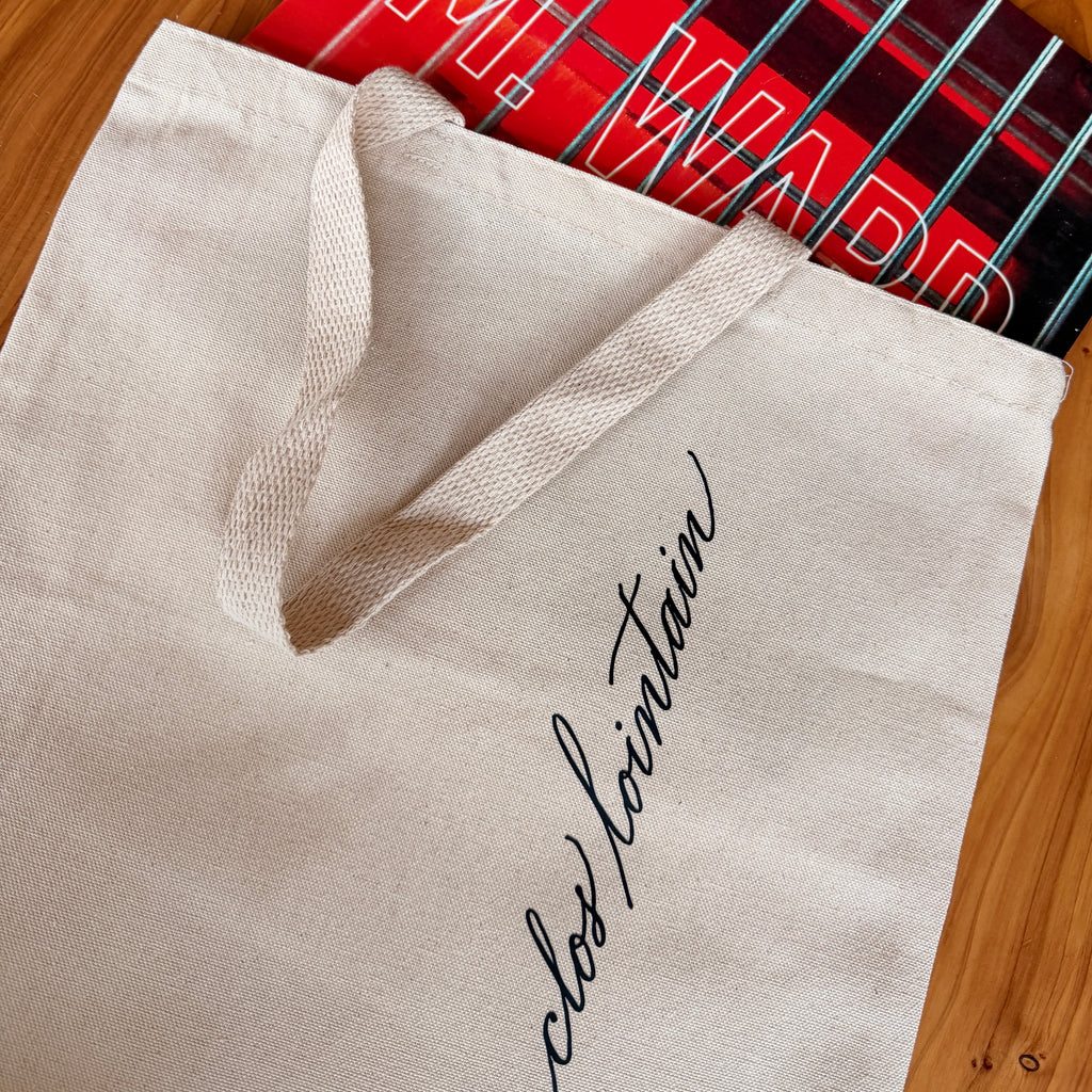 Holocene | Clos Lointain Cotton Canvas Tote Bag