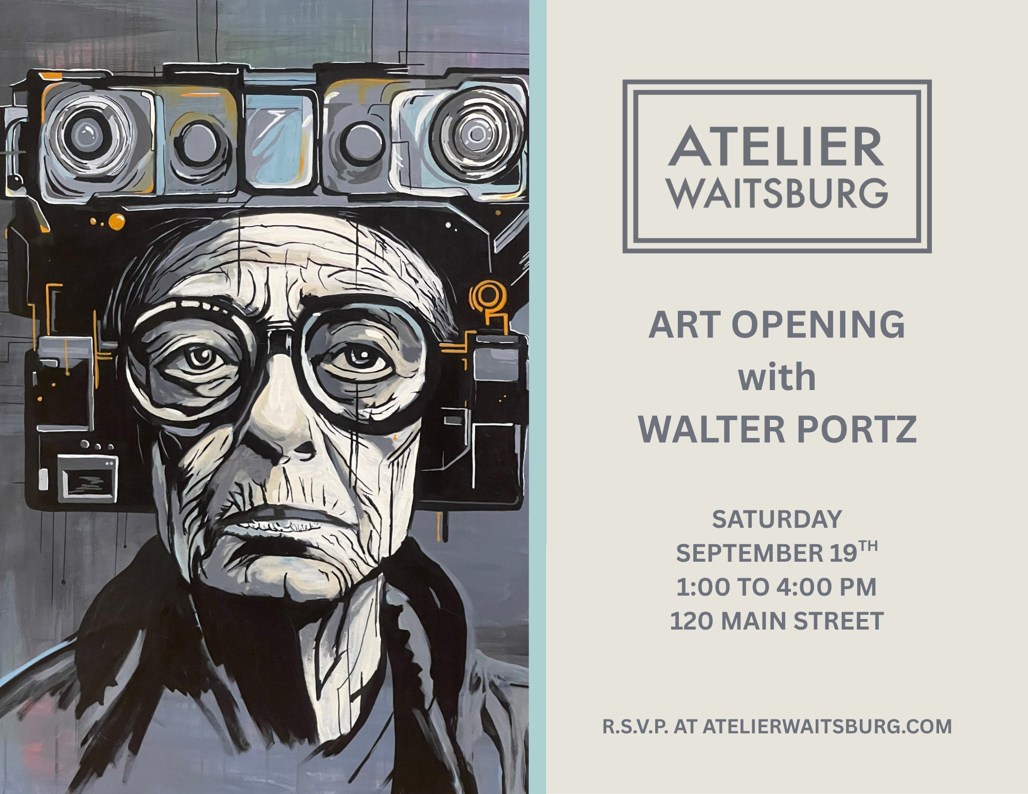 WALTER PORTZ ARTIST RECEPTION